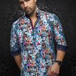 Load image into Gallery viewer, CHEMISE | GANDINI, Light Blue - AU NOIR