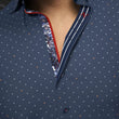 Load image into Gallery viewer, CHEMISE | LANZANI, Navy Tobacco - AU NOIR