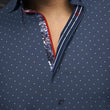 Load image into Gallery viewer, CHEMISE | LANZANI, Navy Tobacco - AU NOIR