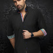 Load image into Gallery viewer, CHEMISE | MASSAROTTI, Black - AU NOIR