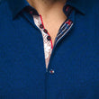Load image into Gallery viewer, CHEMISE | NELSON, Indigo - AU NOIR