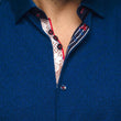 Load image into Gallery viewer, CHEMISE | NELSON, Indigo - AU NOIR