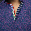 Load image into Gallery viewer, CHEMISE | QUINN, Blue Fuschia - AU NOIR