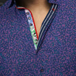 Load image into Gallery viewer, CHEMISE | QUINN, Blue Fuschia - AU NOIR