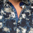 Load image into Gallery viewer, CHEMISE | ROSARUGOSA, Navy Olive - AU NOIR