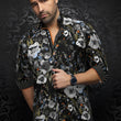 Load image into Gallery viewer, CHEMISE | SANFORD, Black - AU NOIR