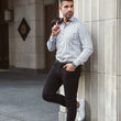 Load image into Gallery viewer, CHEMISE | SUARINO, White Gold - AU NOIR