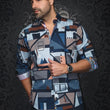 Load image into Gallery viewer, CHEMISE | WAVERLY, Navy - AU NOIR