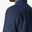 Load image into Gallery viewer, 34 HERITAGE | Linen Chambray Shirt | Indigo - Brothers Clothing Co.