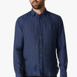 Load image into Gallery viewer, 34 HERITAGE | Linen Chambray Shirt | Indigo - Brothers Clothing Co.