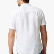Load image into Gallery viewer, 34 HERITAGE | Linen Short Sleeve Shirt | Bright White - Brothers Clothing Co.