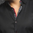 Load image into Gallery viewer, AU NOIR I Long Sleeve Shirt I Mc Queen Black AU NOIR