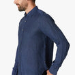 Load image into Gallery viewer, 34 HERITAGE | Linen Chambray Shirt | Indigo - Brothers Clothing Co.