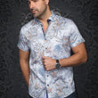 Load image into Gallery viewer, Manches Courtes | CORRADO, Light Blue - AU NOIR