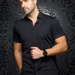 Load image into Gallery viewer, MANCHES COURTES EXTENSIBLE | DIVENERE, Black - AU NOIR