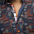 Load image into Gallery viewer, MANCHES COURTES EXTENSIBLE | FINLAY, Navy Orange - AU NOIR