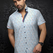 Load image into Gallery viewer, Manches Courtes | SPIRO, Light Blue - AU NOIR