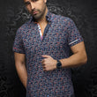 Load image into Gallery viewer, Manches Courtes | SPIRO, Navy - AU NOIR