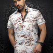 Load image into Gallery viewer, Manches Courtes | SUAREZ, White Beige - AU NOIR