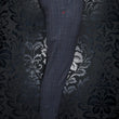 Load image into Gallery viewer, PANTALON | BERETTA-BELMONDO, Grey Navy - AU NOIR