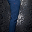 Load image into Gallery viewer, PANTALON | WESSON-LANCASTER, Navy - AU NOIR