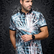 Load image into Gallery viewer, POLO | AMAZONIA, Navy Turquoise - AU NOIR