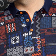 Load image into Gallery viewer, POLO | AZIMUT, Navy Orange - AU NOIR