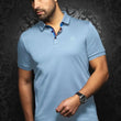 Load image into Gallery viewer, Polo | Eagle Light Blue - AU NOIR