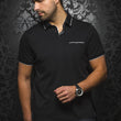 Load image into Gallery viewer, Polo | MERCURY, black - AU NOIR