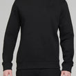 Load image into Gallery viewer, PURE & SIMPLE | Emerized Fleece Crew Neck Black Pure & Simple