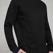 Load image into Gallery viewer, PURE & SIMPLE | Emerized Fleece Crew Neck Black Pure & Simple