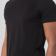 Load image into Gallery viewer, PURE & SIMPLE | Organic Cotton V Neck T-Shirt Black Pure & Simple