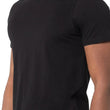 Load image into Gallery viewer, PURE & SIMPLE | Organic Cotton V Neck T-Shirt Black Pure & Simple