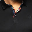 Load image into Gallery viewer, Short-Sleeve Polo | Eagle Black - AU NOIR