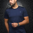 Load image into Gallery viewer, T-shirt | C-VARENNA, navy - AU NOIR