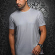 Load image into Gallery viewer, T-shirt | MICHAEL-C, light grey - AU NOIR