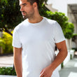 Load image into Gallery viewer, T-shirt | MICHAEL-C, white - AU NOIR