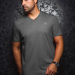 Load image into Gallery viewer, T-shirt | MICHAEL-V, med grey - AU NOIR