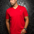 Load image into Gallery viewer, T-shirt | MICHAEL-V, red - AU NOIR