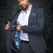 Load image into Gallery viewer, VESTON | BELMONDO, Grey Navy - AU NOIR