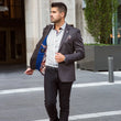 Load image into Gallery viewer, VESTON | HARRELSON, Brown Navy - AU NOIR