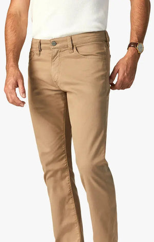 34 HERITAGE | Courage Straight Leg Pants | Khaki Summer Coolmax Brothers Clothing Co.