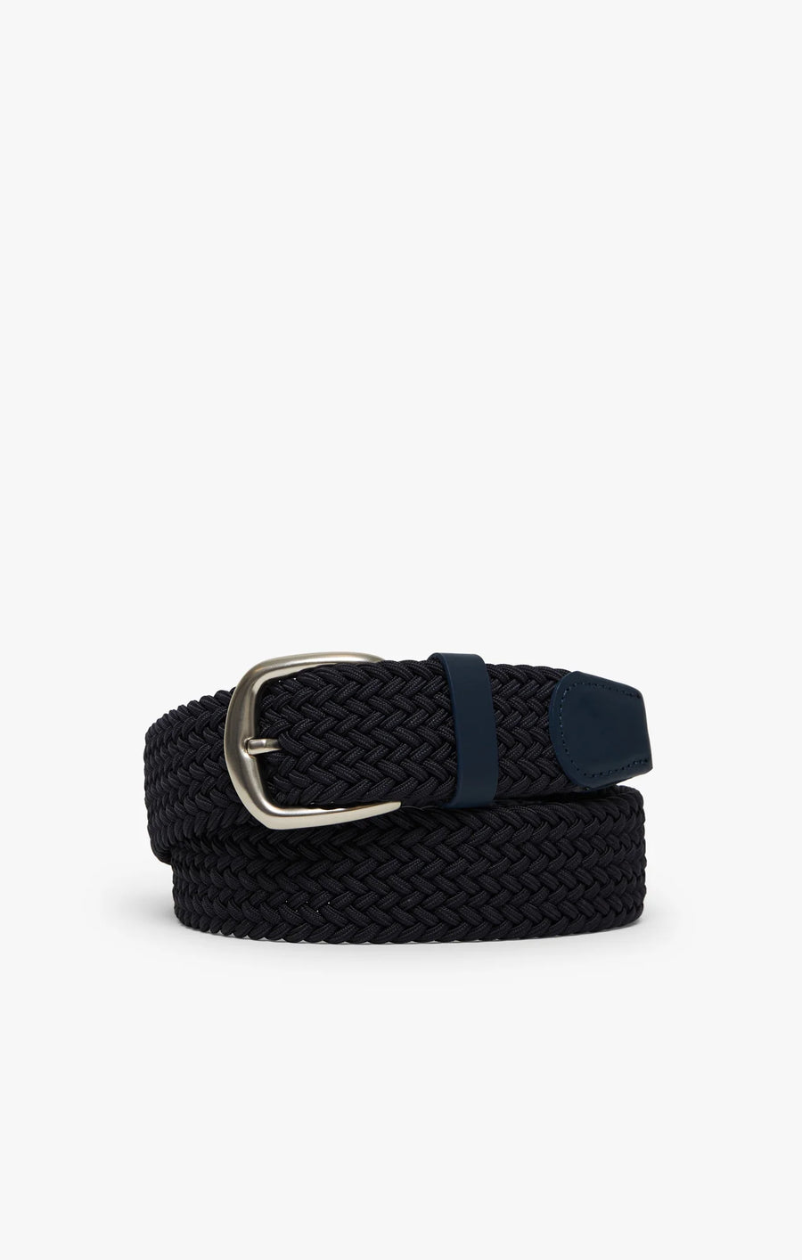 34 HERITAGE | Elastic Belt | Navy Blue - Brothers Clothing Co.