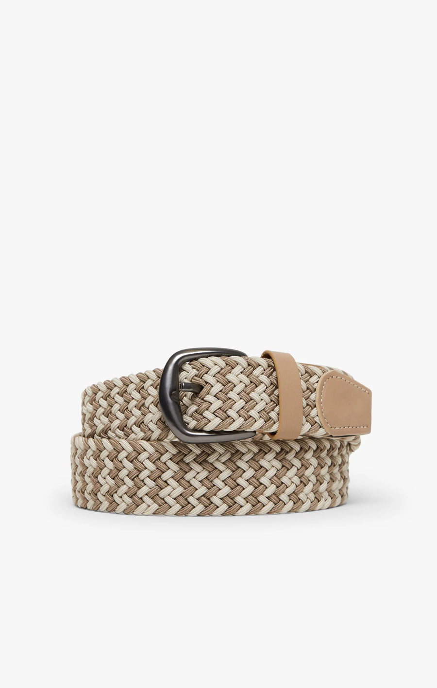 34 HERITAGE | Elastic Belt | Beige Multi