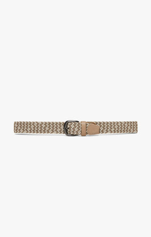 34 HERITAGE | Elastic Belt | Beige Multi