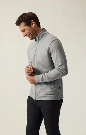 34 Heritage | High Neck Zip Up 34 Heritage