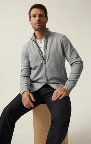 34 Heritage | High Neck Zip Up 34 Heritage