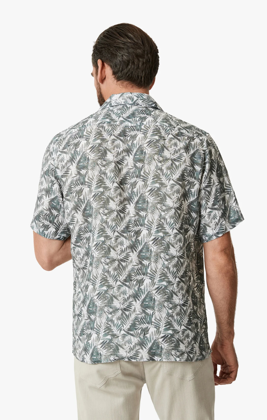 34 HERITAGE | Jungle Short Sleeve Shirt | Green