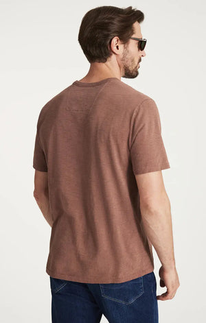 34 HERITAGE | Slub Crew Neck Tee | Cappuccino 34 Heritage