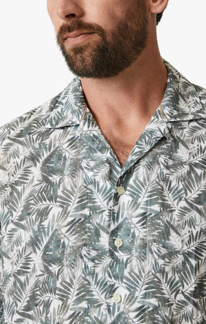 34 HERITAGE | Jungle Short Sleeve Shirt | Green